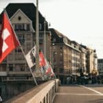 architectural photography of bridge